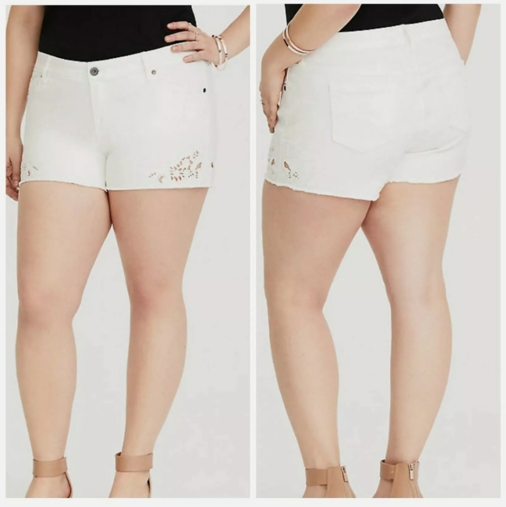 Torrid Womens Plus Sz 14 Cutout Embroidery…